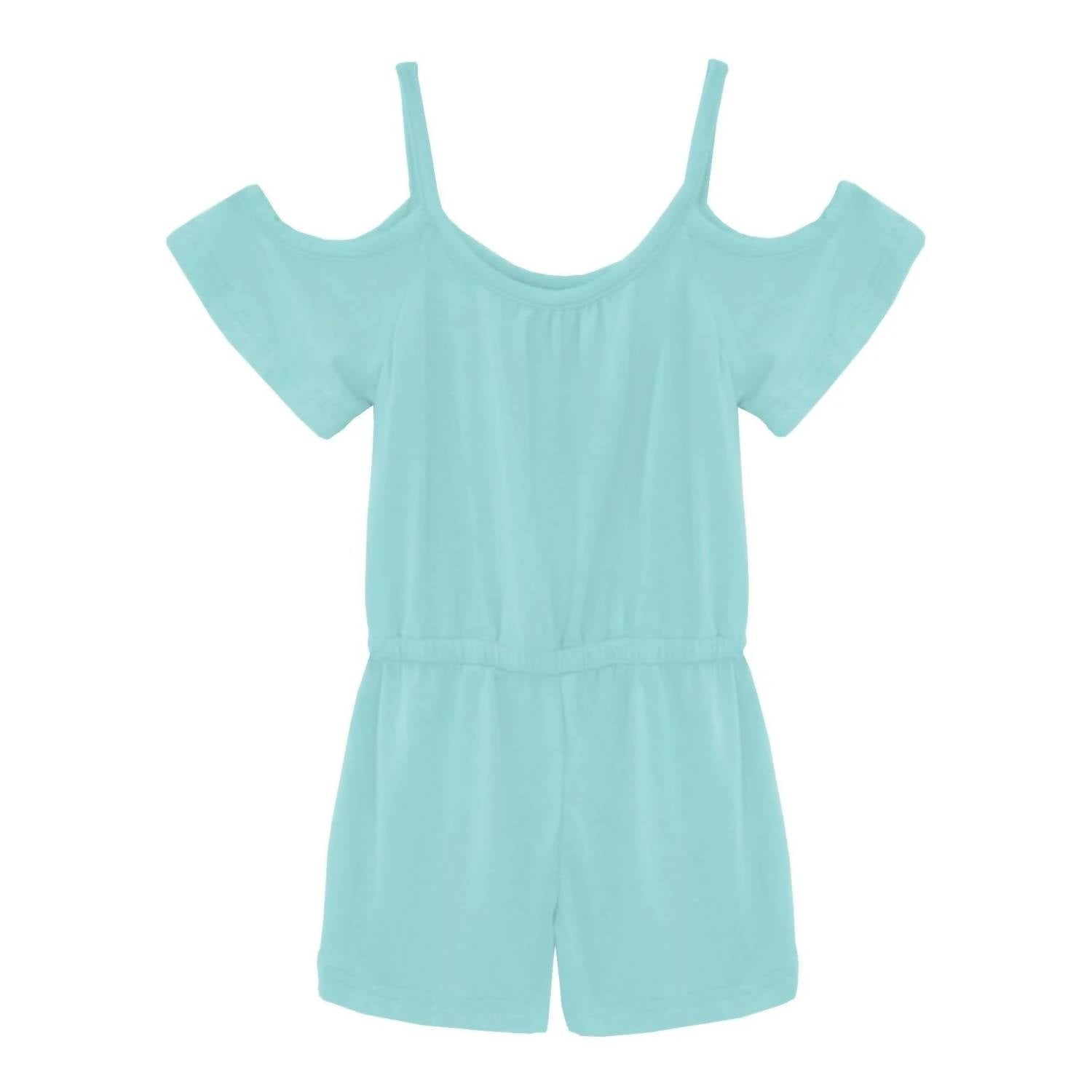 Kickee - Girls' Open-Shoulder Romper