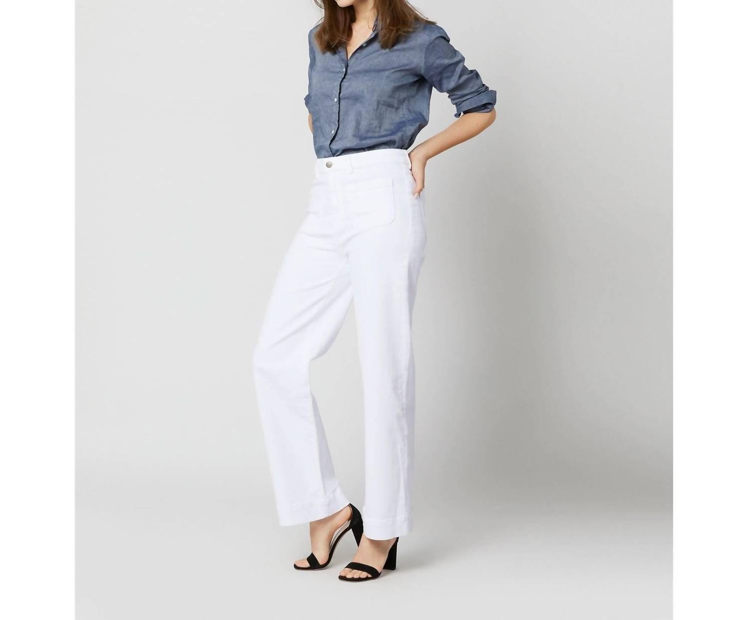 Ann Mashburn - Column Patch Pocket Jean