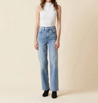Le Jean - 90's Straight Leg High-rise Jeans