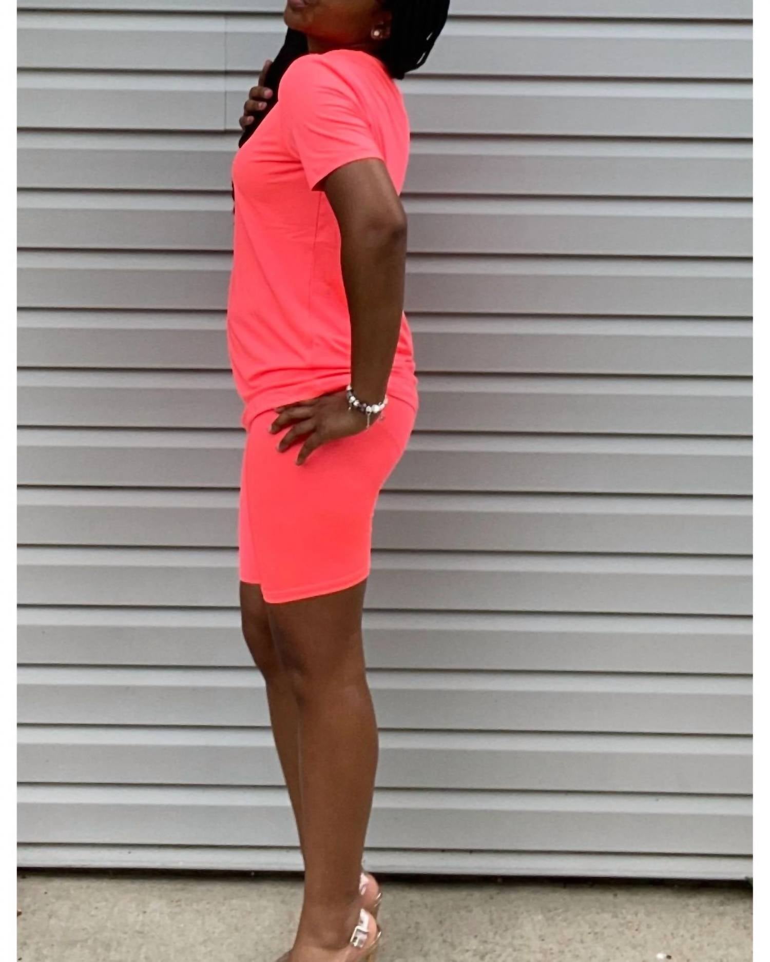 Daisy - Daytime Royal Short Set