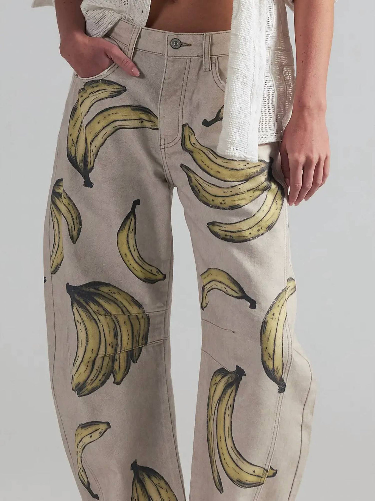 Free People - Good Luck Barrel Jeans