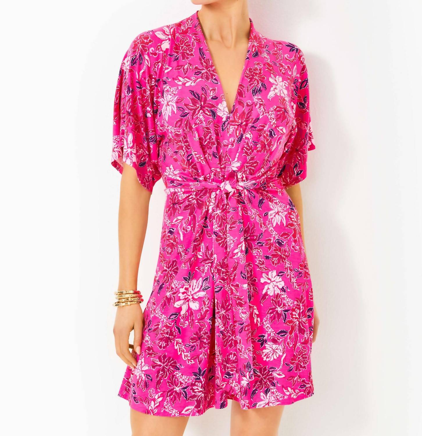 Lilly Pulitzer - Wisteria V-neck Dress