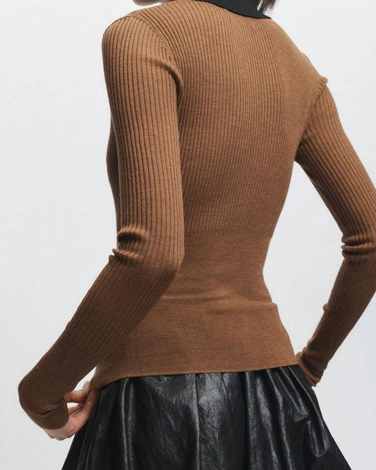 Saint Art - Cillian Rib Polo Sweater