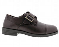 DREW Men's Canton Casual Shoes in dark brown - men's shoe - detail view