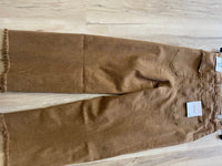 Vanilla Monkey - Acid Washed High Waist Frayed Hem Straight Pants
