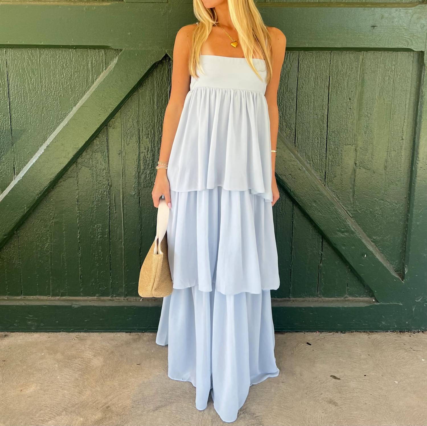 Nia - Soria Tiered Maxi Dress