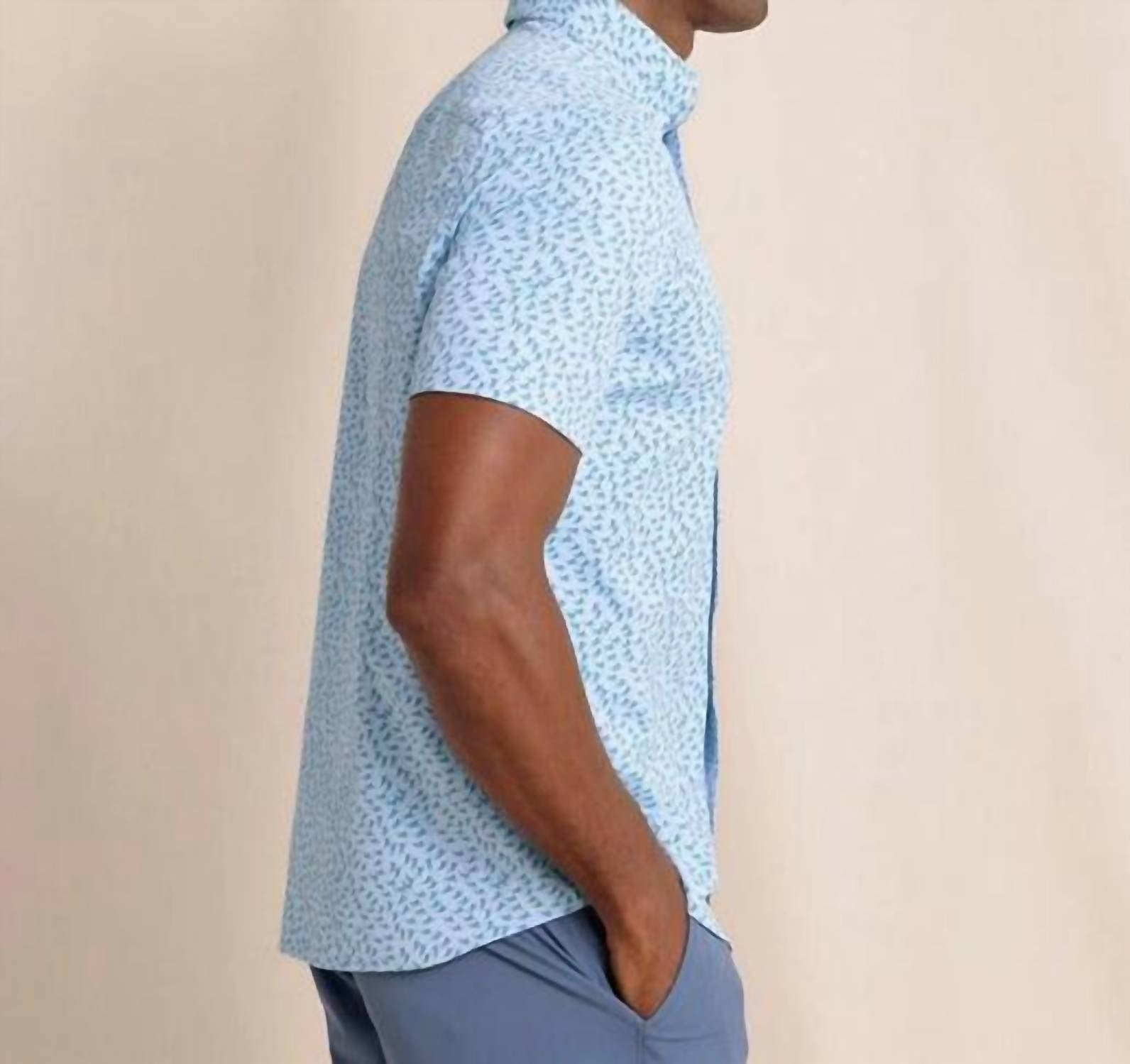 Southern Tide - Fintastic Intercoastal Short Sleeve Sport Shirt