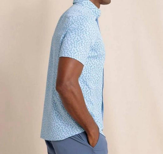Southern Tide - Fintastic Intercoastal Short Sleeve Sport Shirt