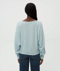 Michael Stars - Roxy Balloon Sleeve Ribbed Top