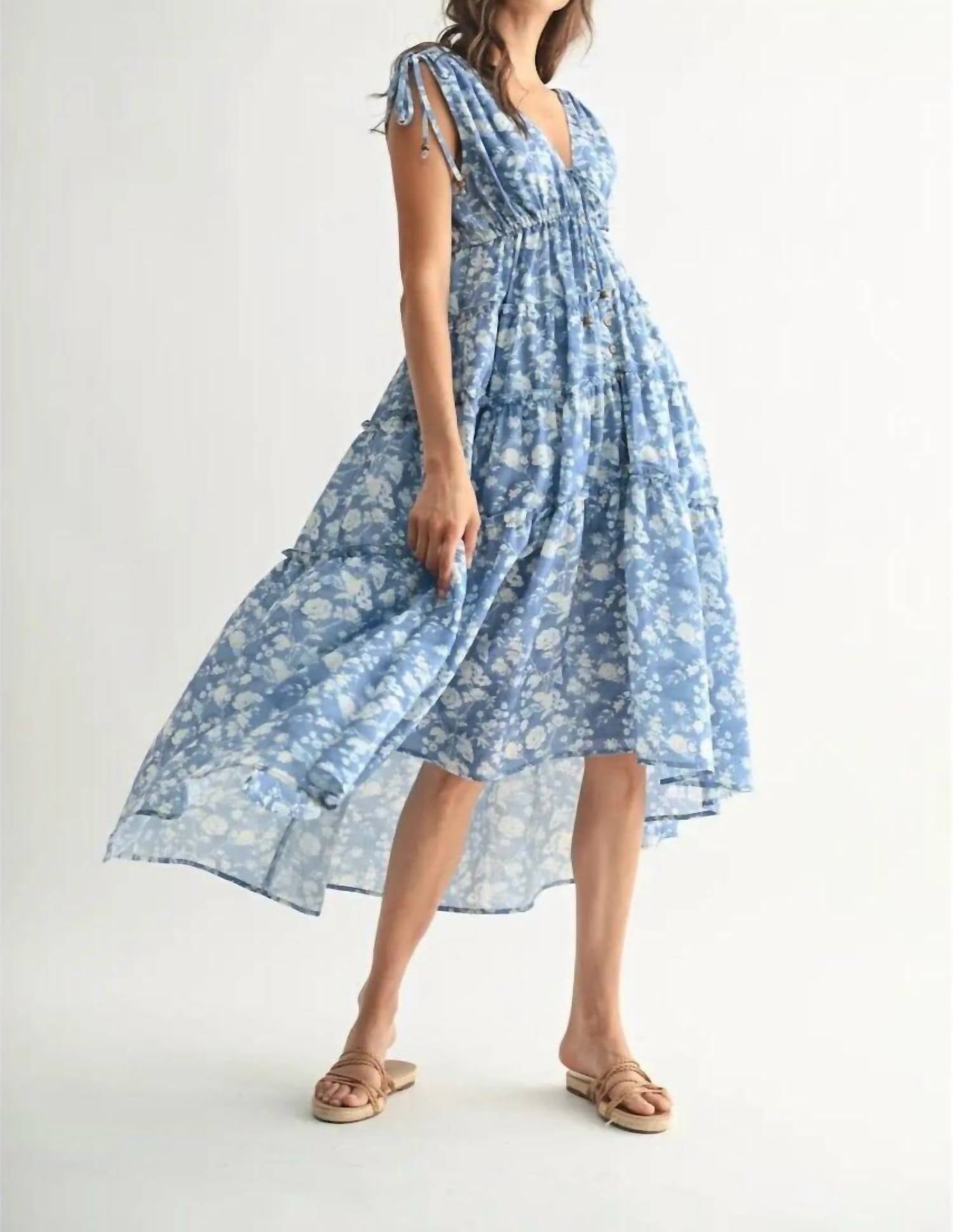 Camellia - Colorado Bell Midi Dress