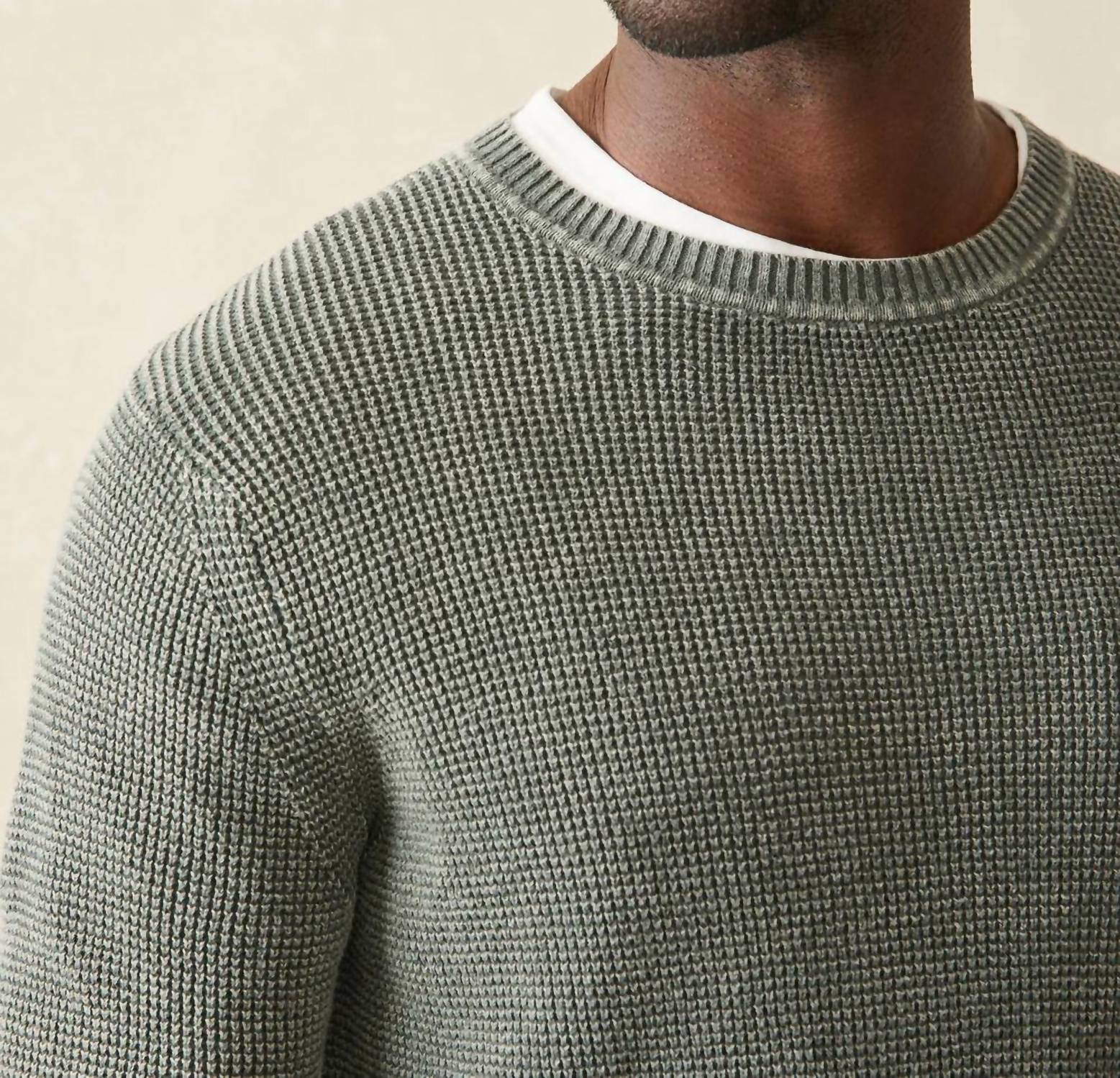 Faherty - Sunwashed Crewneck Sweater