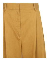 Salvatore Ferragamo - Women's Pleated Wide-leg Trousers