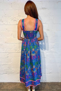 Adeline - Zoe Tropical Midi Dress