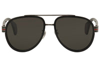 Gucci - Men's Pilot Polarized Sunglasses 0447s - 001