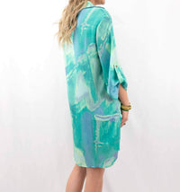 Entro - Ombre Collar Dress