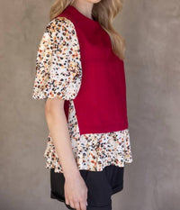 Voy - Wild Side Textured Knit Top