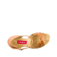 Paoul Women's Guapacha Ankle Strap Dance Sandals in tan - women's sandal - alternate view