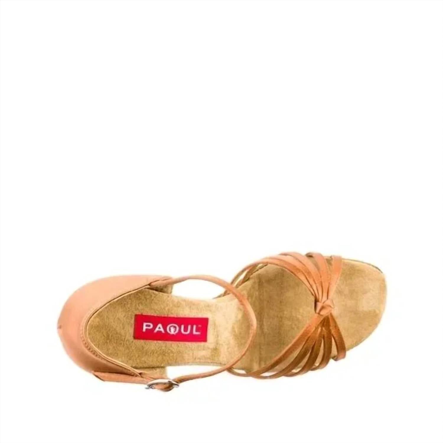Paoul Women's Guapacha Ankle Strap Dance Sandals in tan - women's sandal - alternate view