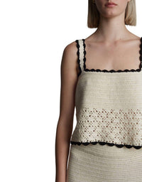 Eleven Six - Caria Crochet Top