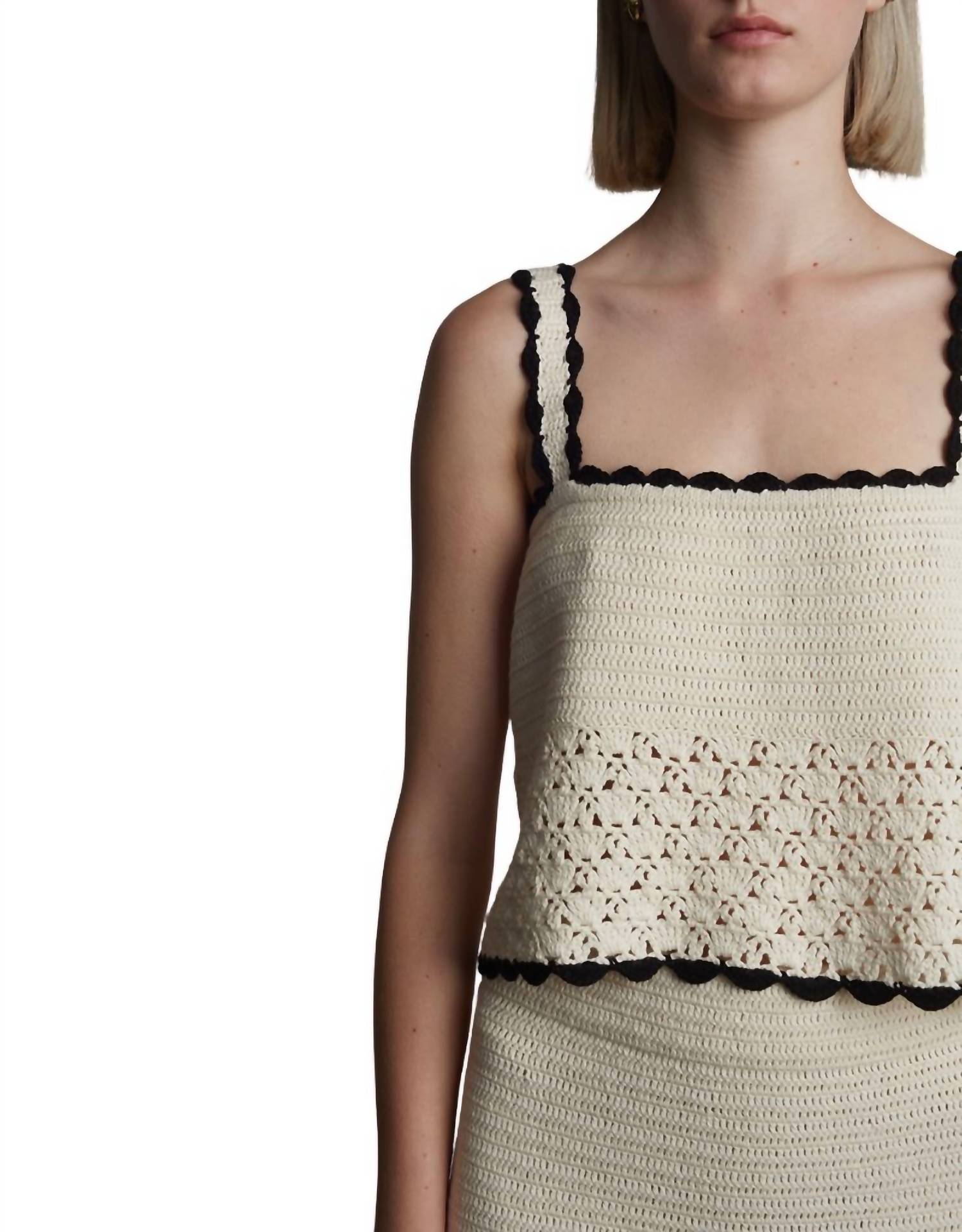 Eleven Six - Caria Crochet Top