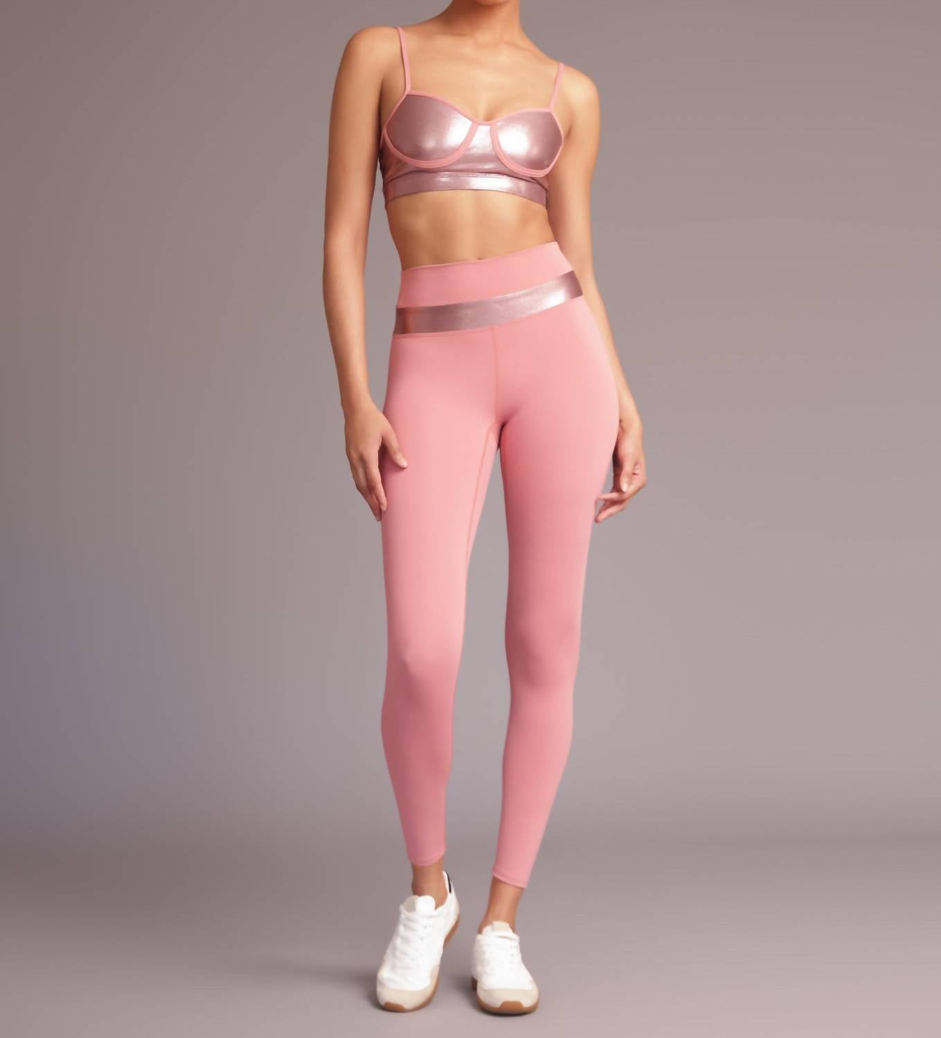 Heroine Sport - Nova High-waist Metallic Legging