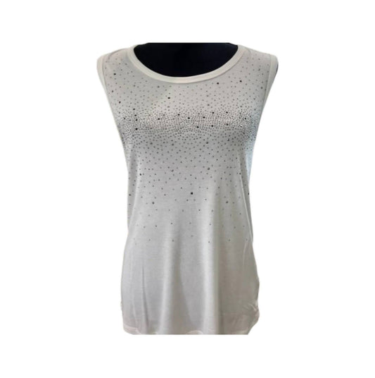 Vocal Apparel - Women's Sleeveless Top With Rhinestones