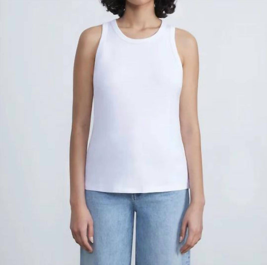 Lafayette 148 - Cotton Rib Racerback Tank