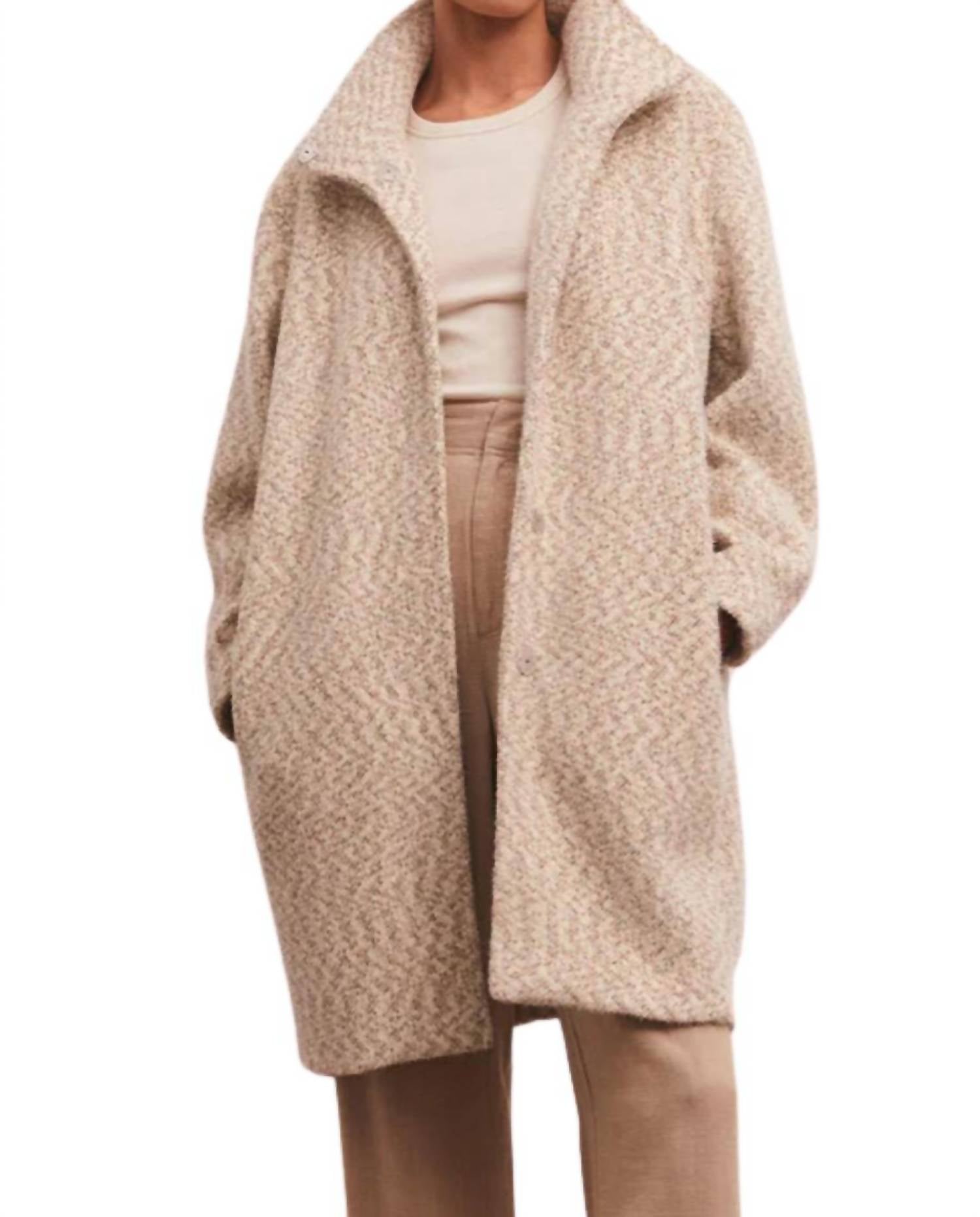 Z Supply - Connor Mohair Knit Coat
