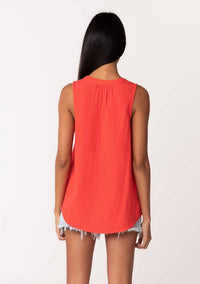 Lovestitch - Lue Henley Tank Top