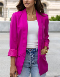 Grace & Lace - Pocketed Fashion Blazer