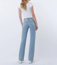 Flying Monkey - Low Rise Straight Leg Denim Jeans