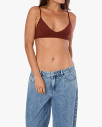 We Wore What - Sweater Bra Top