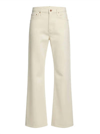 Mother - Lemon Twist Sneak Wide Leg Jeans