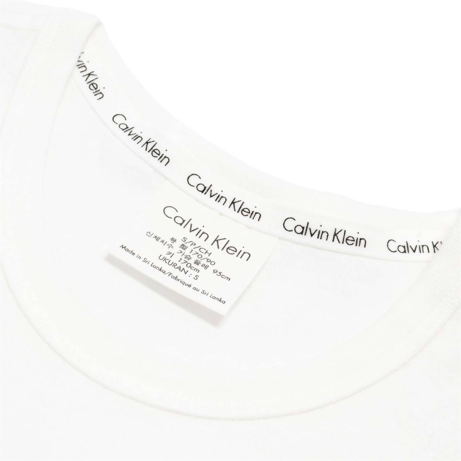 Calvin Klein - Men's Comfort Cotton Logo Crew Neck T-shirt