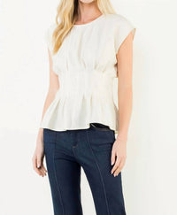 Thml - Women's Pintuck Top