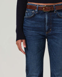 Citizens of Humanity Zurie Straight Leg Jeans in sutherland - women's jeans - alternate view
