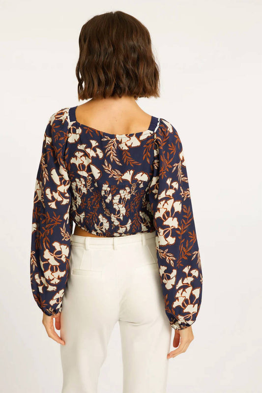Caballero - Rosine Ginko Block Print Top