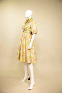 Samuel Dong - A-line Dress With Belt