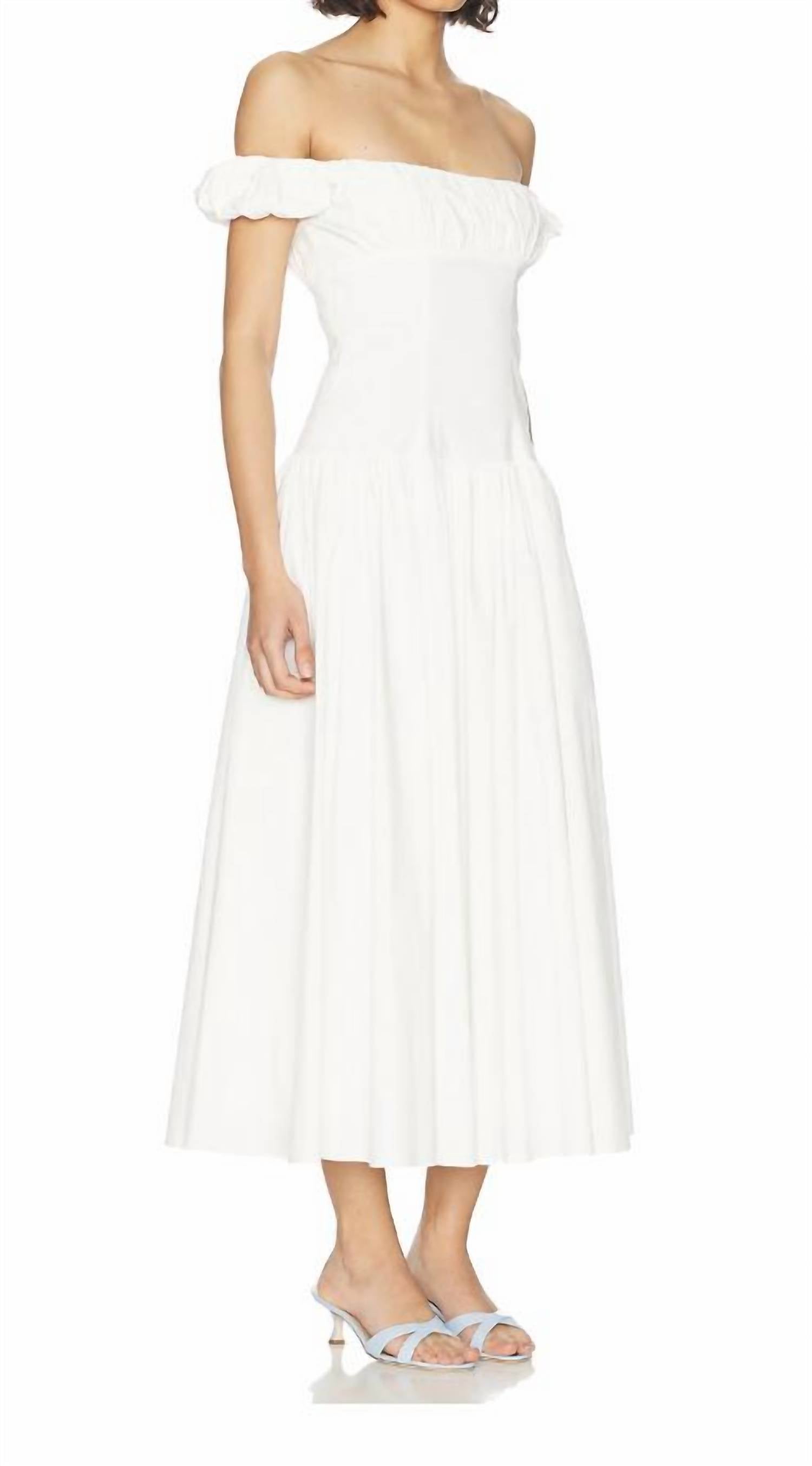 Caroline Constas - Augusta Drop Waist Maxi Dress