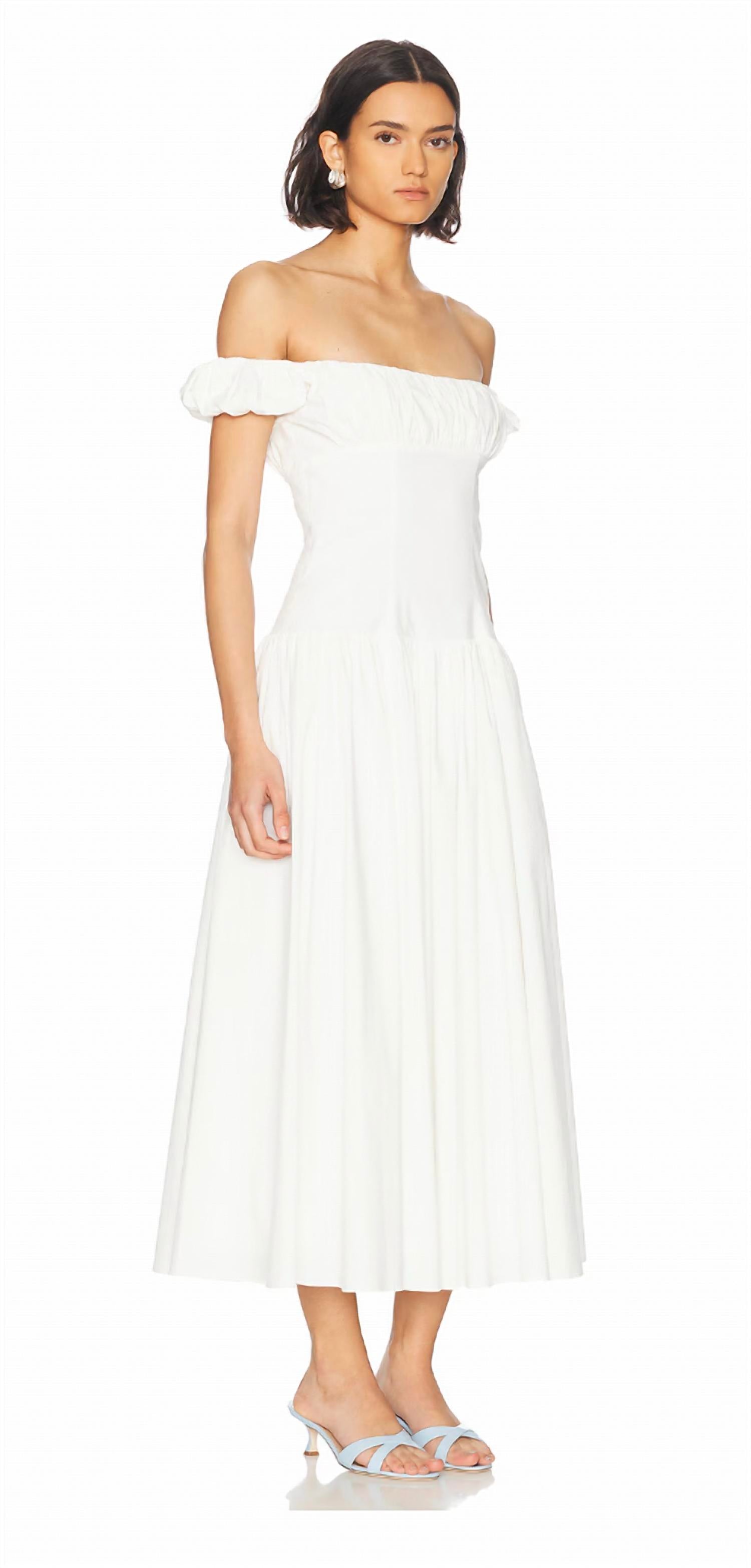 Caroline Constas - Augusta Drop Waist Maxi Dress