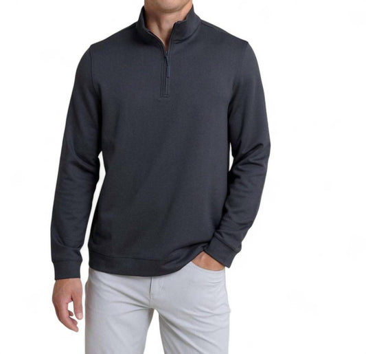 Southern Tide - MEN'S SCHOONER LONG SLEEVE QUARTER ZIP PULLOVER