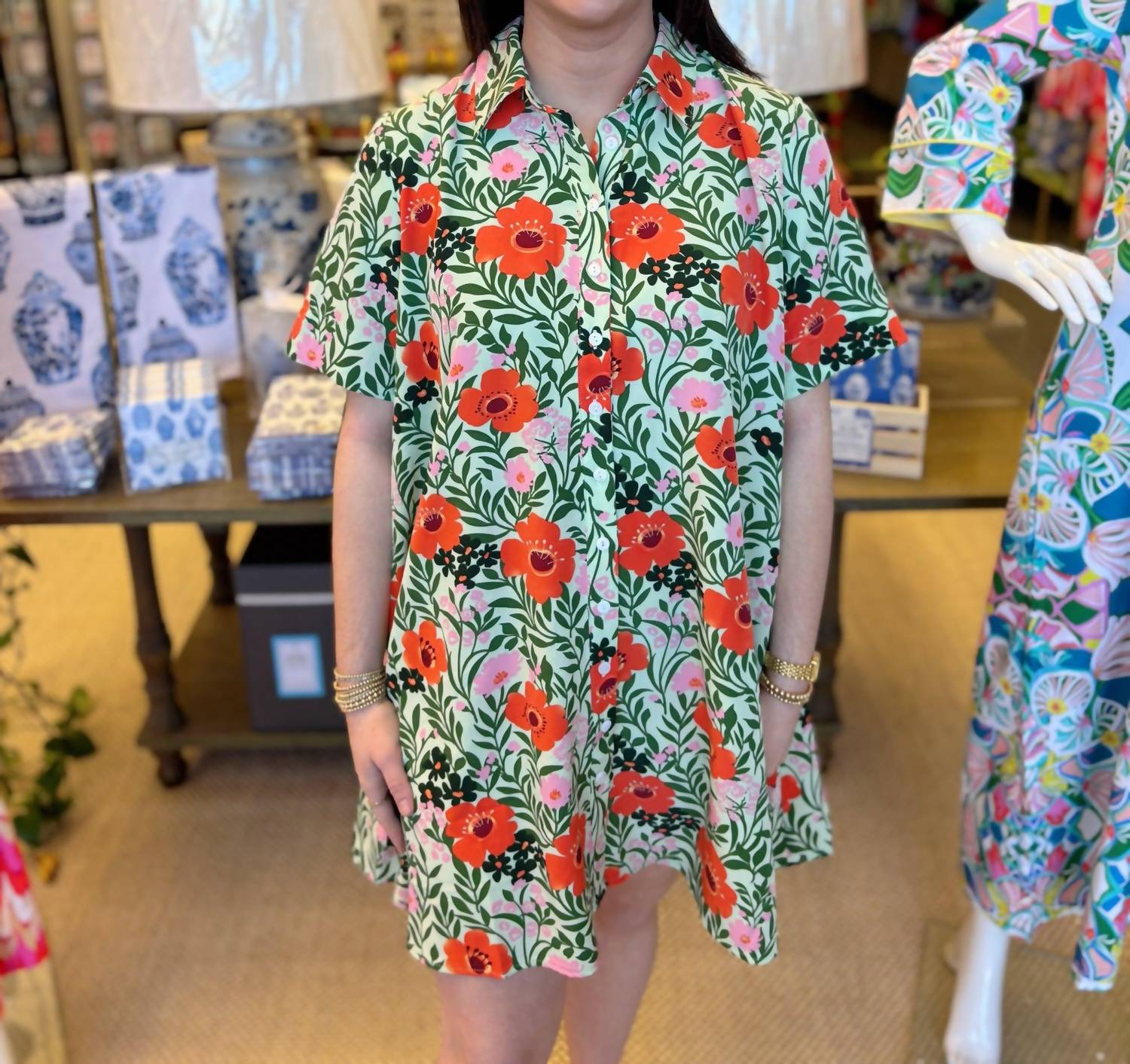 Thml - Floral Shirt Dress