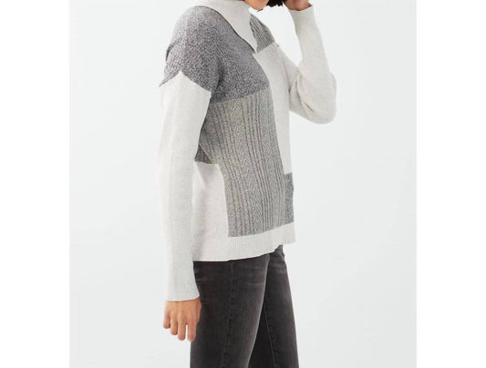 Fdj - PATCHWORK CABLE SWEATER