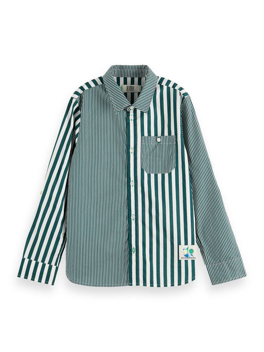 Scotch & Soda - Boy's Striped Button Up Shirt