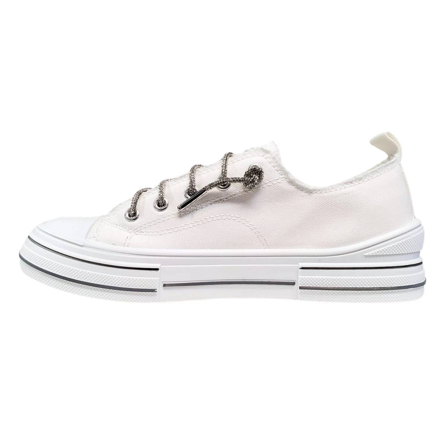 Very G - Women's Aman Glitter Laced Slip On Sneaker
