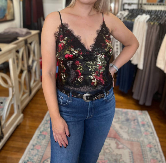 L'Agence - KIMBER LACE INSERT CAMI