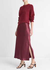 Vince - Side Slit Slip Skirt