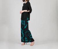 Clara Sun Woo - Tie Cuff Curved Hem Tunic Top