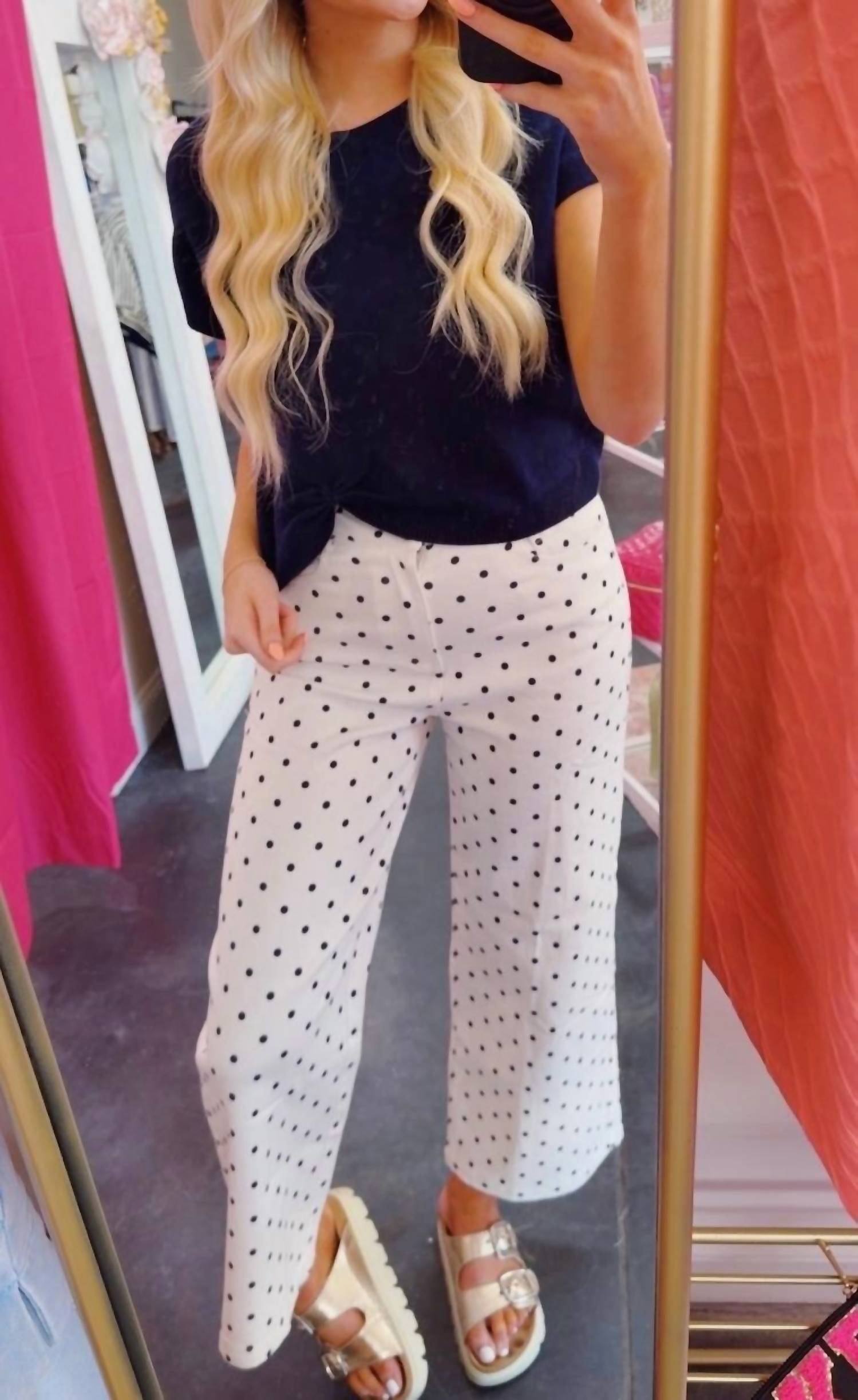 Entro - Boardwalk Babe Polka Dot Jean