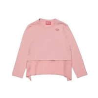 Diesel - Girls Jersey T-shirt With Chiffon Detail